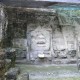 belize mayan temple faces carved in stone