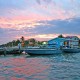 boats from serious adventures dock san pedro belize