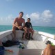 family local kids vacation boat reef snorkel vacation