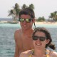 family near remote island in belize